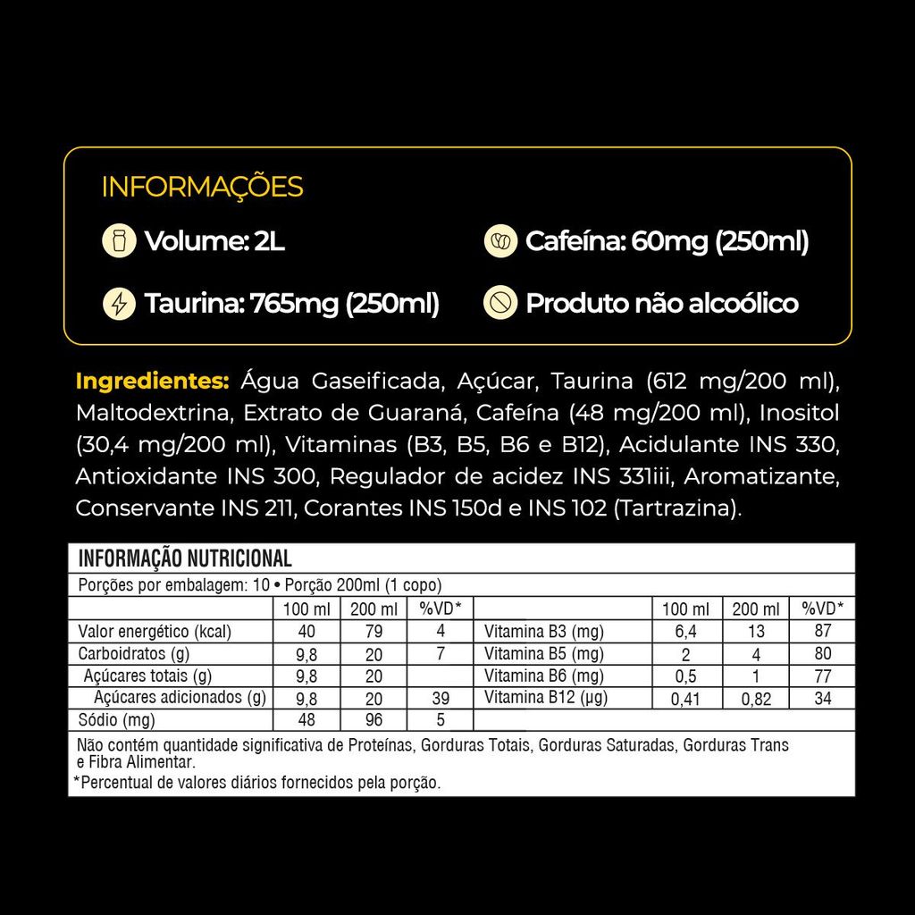 Energético Baly Tradicional 2L · foto 2