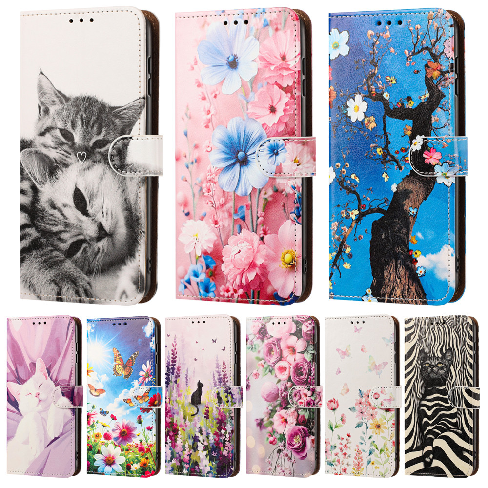 Gato Bonito Caso De Telefone Para Samsung Galaxy A18 A08 A07 A17 A27 A37 A57 A56 A36 A26 A16 A55 A35 A25 A15 A54 Casos C