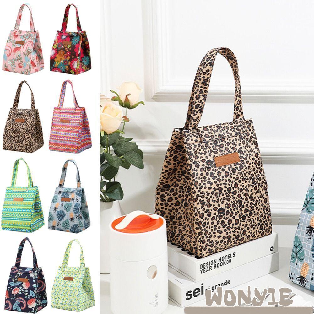 Bolsa De Almoço Isolada WONY1E , Térmica À Prova D'água Para Piquenique , Acampamento , Comida , Bebida Viagem , Lanchei