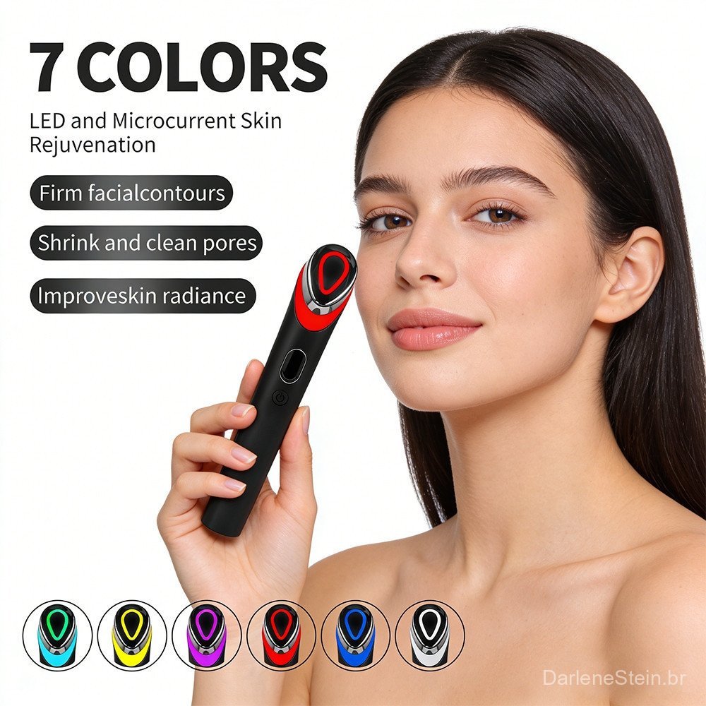 Dispositivo de Beleza Age-R Booster Pro, Massageador Facial Elétrico, Cuidados com a Pele Facial, Dispositivo de Massage