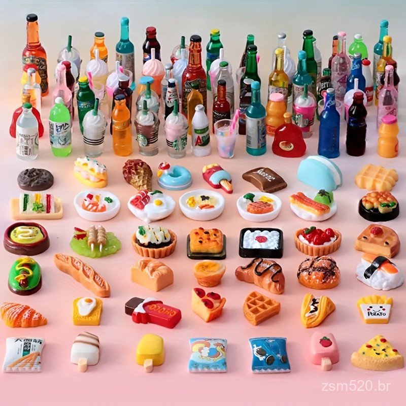 Novos Mini Bebidas de Comida 11.5 Polegadas 30Cm Acessórios para Bonecas BJD Itens Miniatura Adequados para Ornamentos