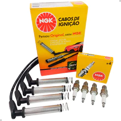 Kit Cabos Velas Astra Vectra 2.0 8v Flex 2005 2006 2007 2008