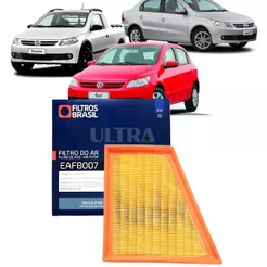 Filtro Ar Volkswagen Fox / Gol / Polo / Saveiro / Voyage 1.6 8v (Filtros Brasil EAFB007)
