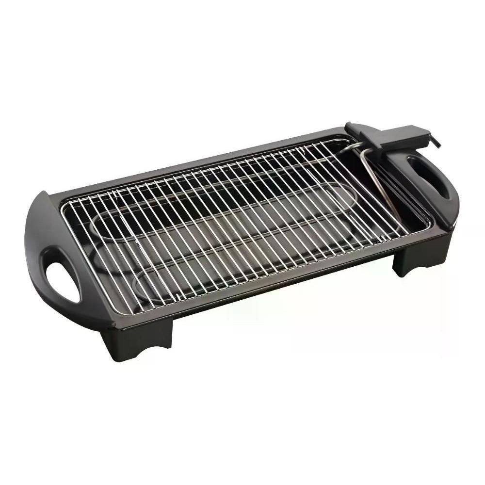 Fischer Churrasqueira Elétrica Portátil Grill Preta 127V