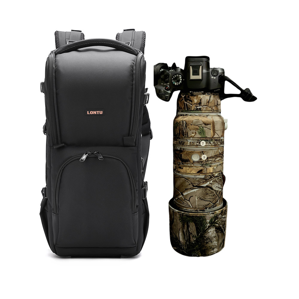 Mochila adequada para Canon R3 Micro único 200-800 lente telefoto 100-300 bolsa de fotografia profissional à prova de ch