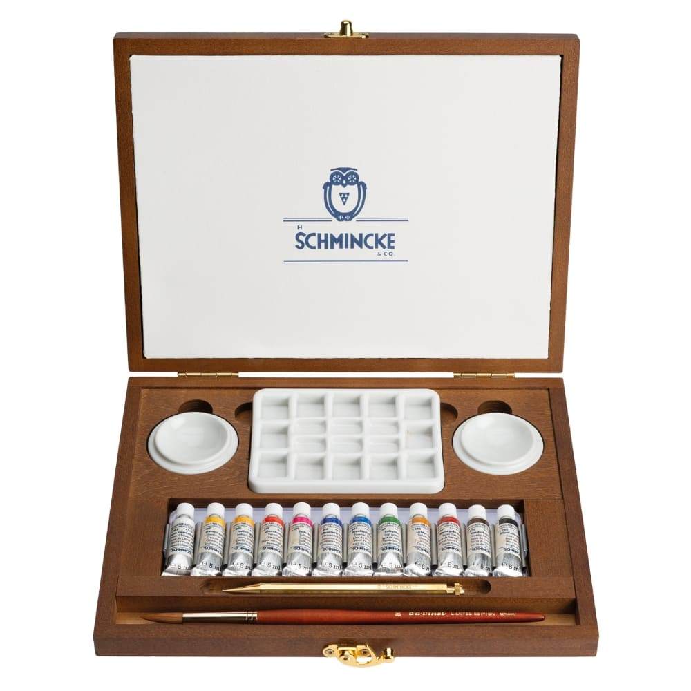 Aquarela Schmincke Horadam 12 Cores Retrô