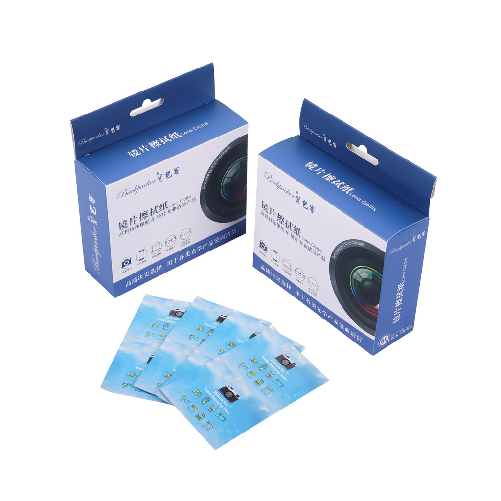 Backpacker SJ30 + lente de papel profissional toalhetes de câmera óculos de telefone móvel toalhetes de limpeza de instr
