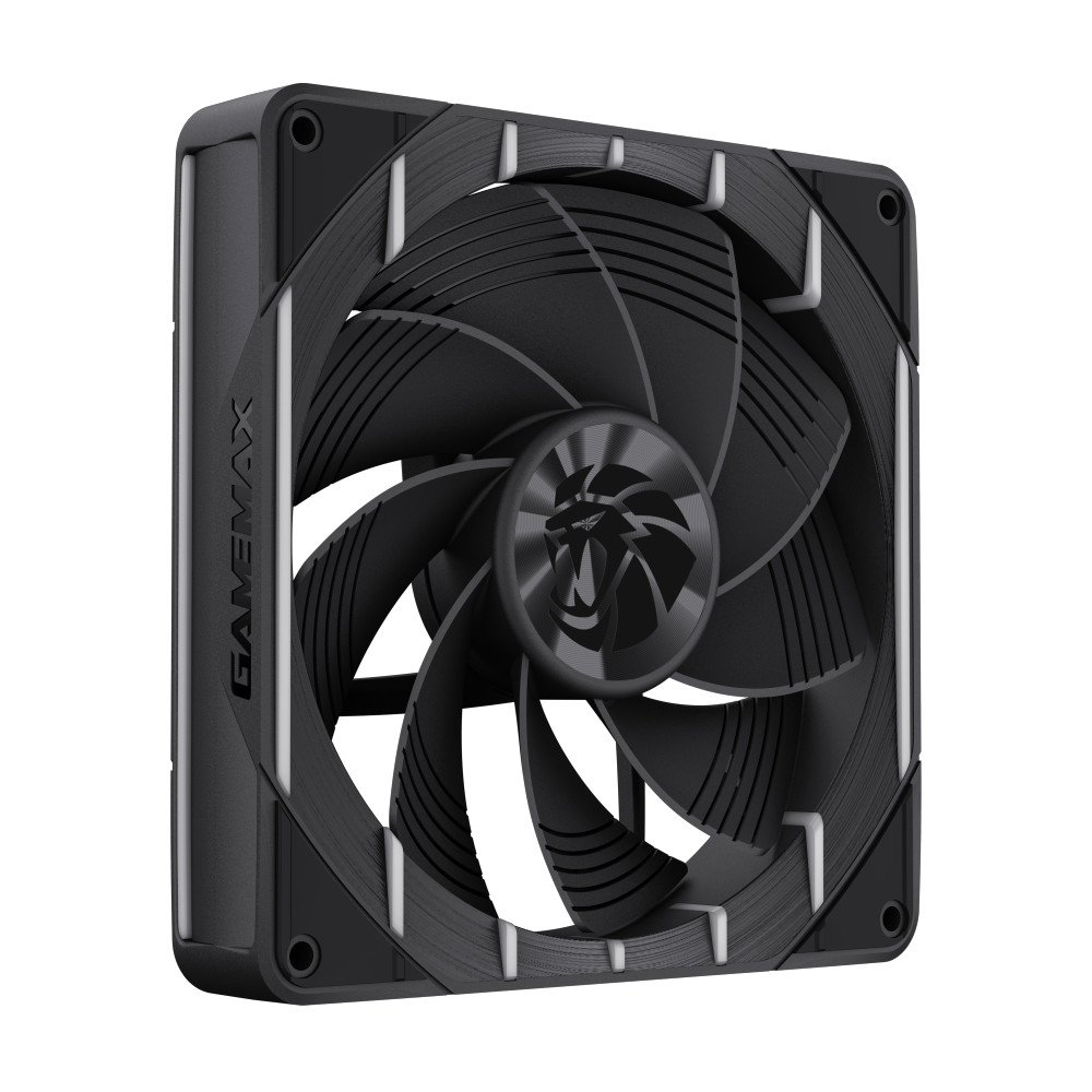 KIT 5 FAN ARGB GAMEMAX TORNADO T12 RBK REVERSO — imagem 2 de 2