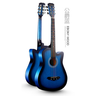 Folheado 137cm guitarra iniciante estudante 127cm prática iniciante meninos meninas Piano introdutório guitarra acústica