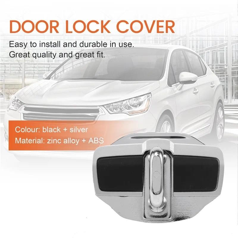 Durável TRD Porta Estabilizador Fechadura Da Protetor Travas Rolha Cobre Para Toyota Land Cruiser Alphard Vellfire