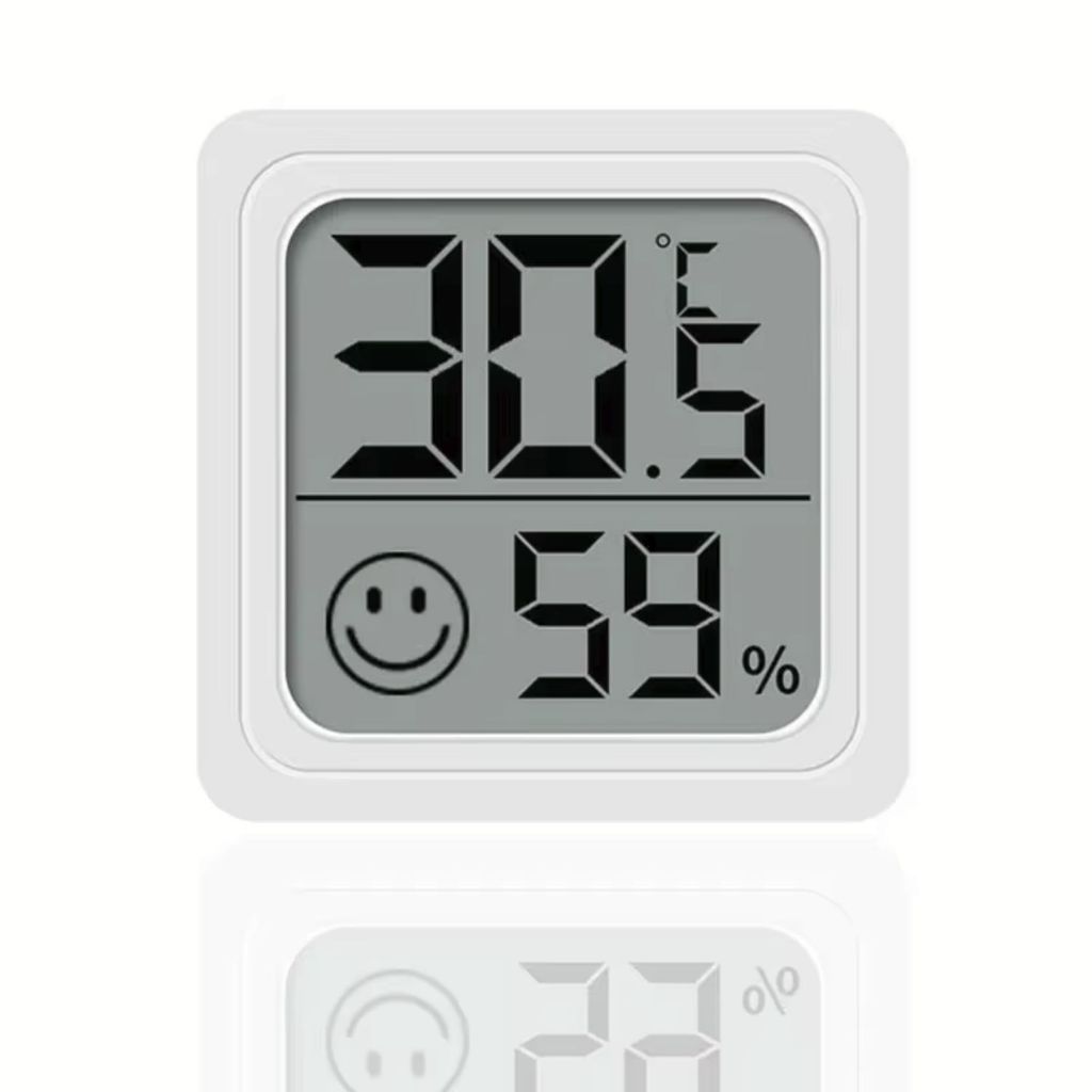 Mini Termômetro Digital Medidor Umidade Temperatura Quadrado
