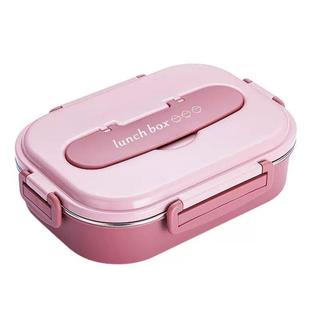 Little Kitchen Mouse 316 Lancheira isolada em aço inoxidável Alunos do ensino fundamental feminino Vão para a escola Pra