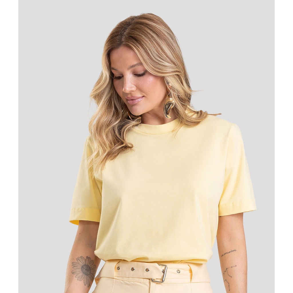 Blusa Feminina Lisa Dianna Amarelo