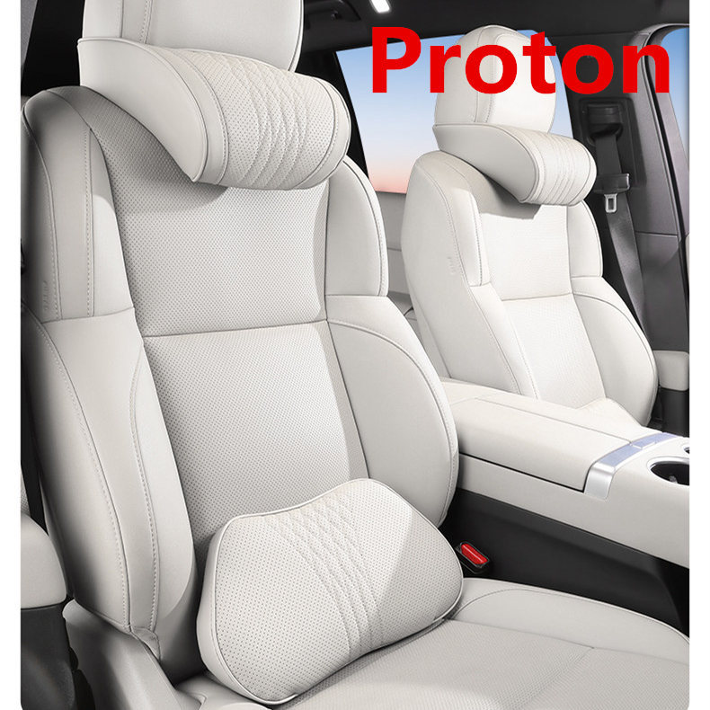 Proton Saga X50 S70 e.MAS 5 7 Almofada De Espuma Viscoelástica Para Carro Proteção Encosto Lombar De Cabeça De Acessório