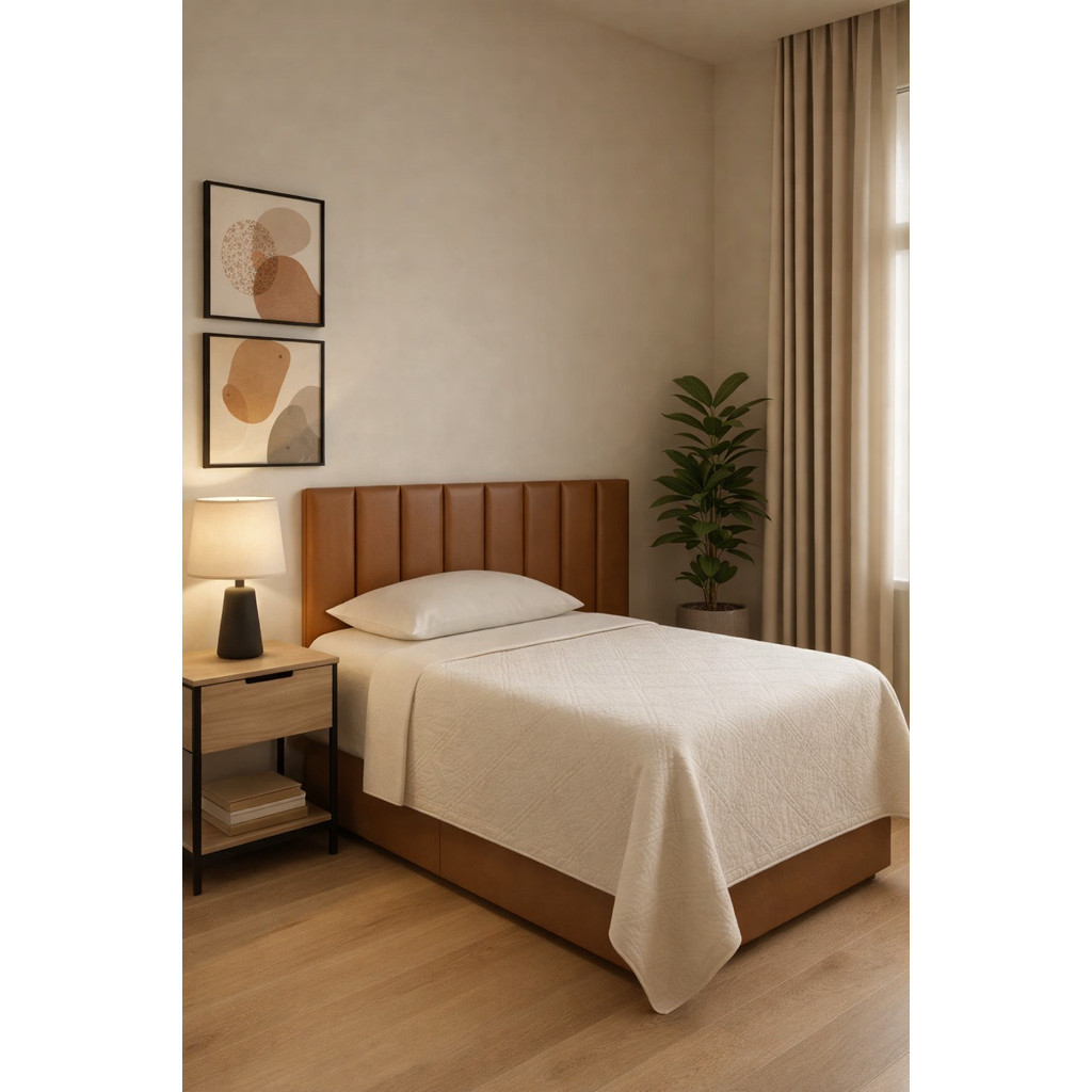 Kit Até 10 Cabeceira De Cama Courino Box Casal Queen King Estofada Modulada Premium - Envio Imediato