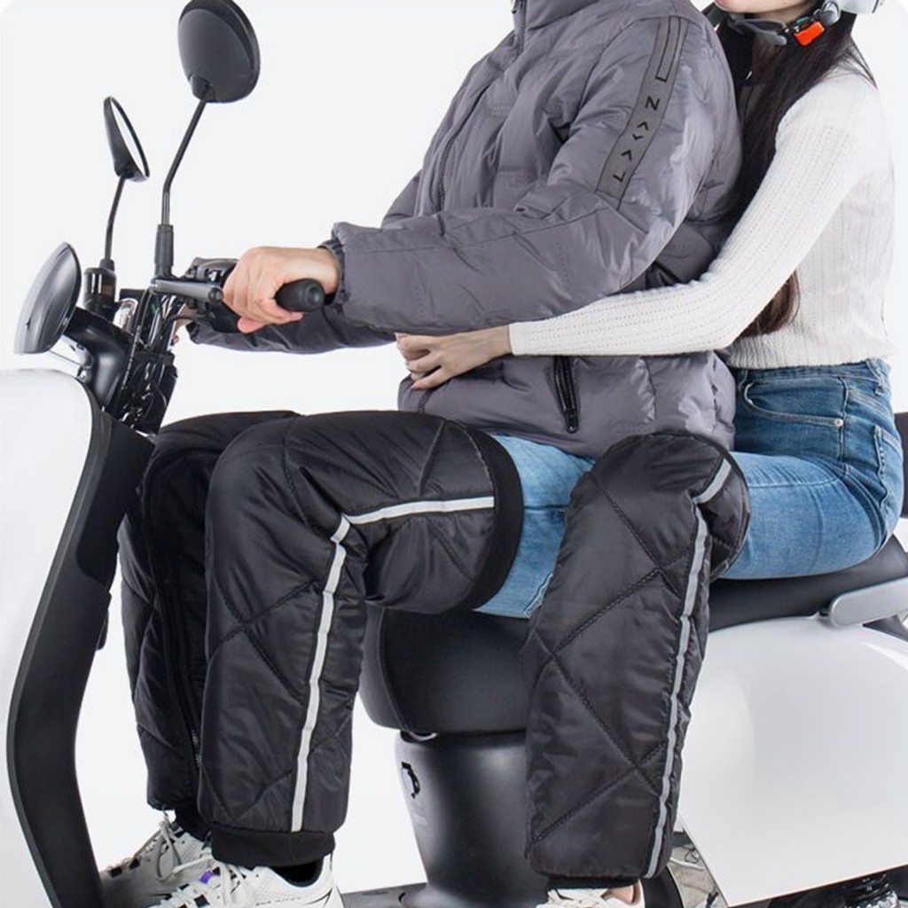 Inverno Quente Reflexivo Motocicleta Joelheiras À Prova De Vento Dwindproof Água Protetores De Perna Para Homens Mulhere