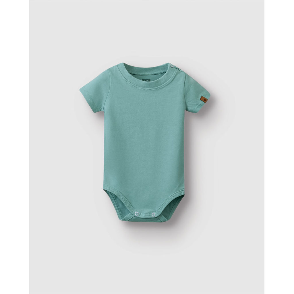 Conjunto Bebê Menino Body E Macaquinho Estampado Bolso Funcional - Carinhoso — imagem 2 de 2
