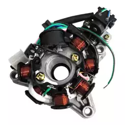 Estator Moto Honda Cg 125 92 Até 99 Cg 125 Cargo 95 Até 99 C/ Base