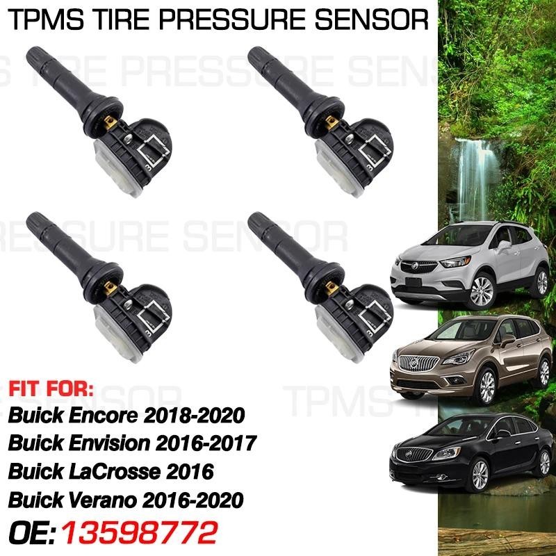 13598772 315MHz Para Buick Encore 2018-2020 Envision 2016-2017 LaCrosse 2016 Verano 2016 Sensor De Monitoramento De Pres