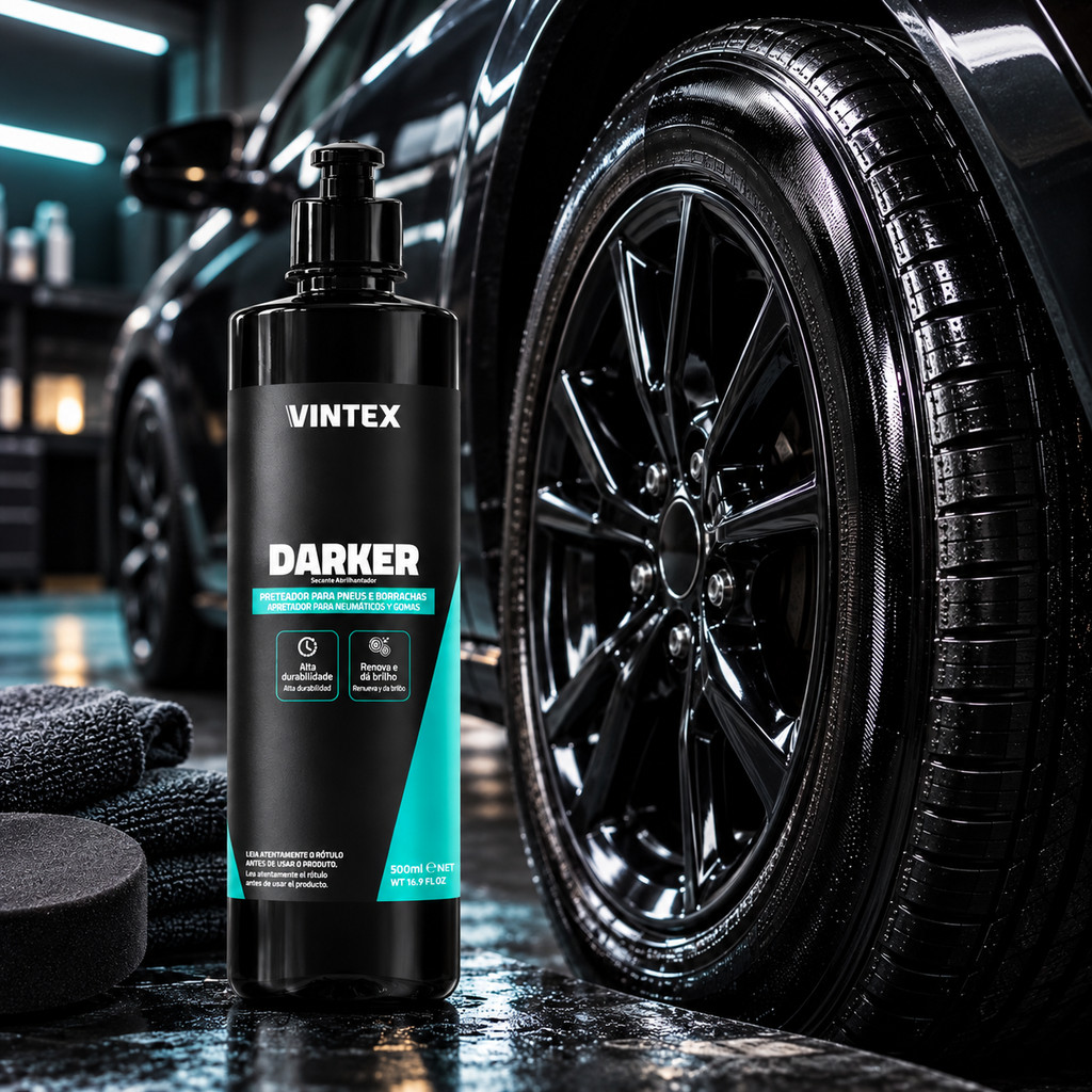 Darker 500ml Pneu Pretinho Revitalizador Borracha Vintex