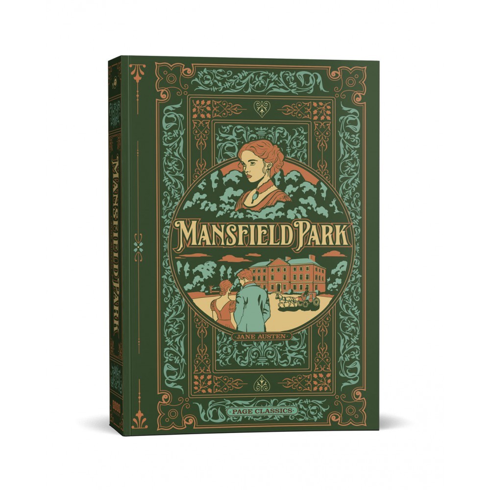 Livro Mansfield Park - Edição importada em inglês - Capa dura com
