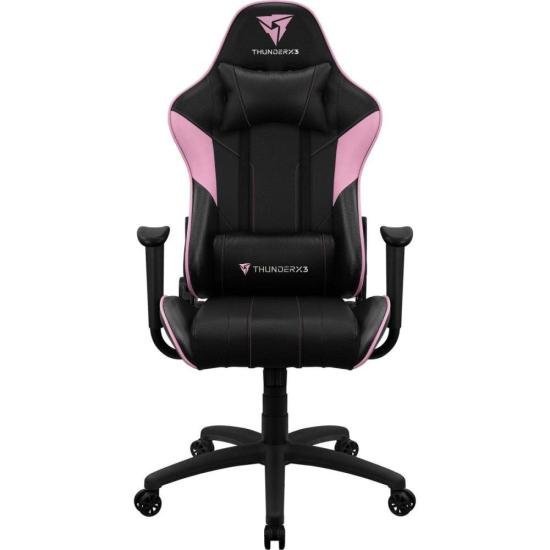 Cadeira Gamer ThunderX3 EC3 Rosa Escritório Reclinável