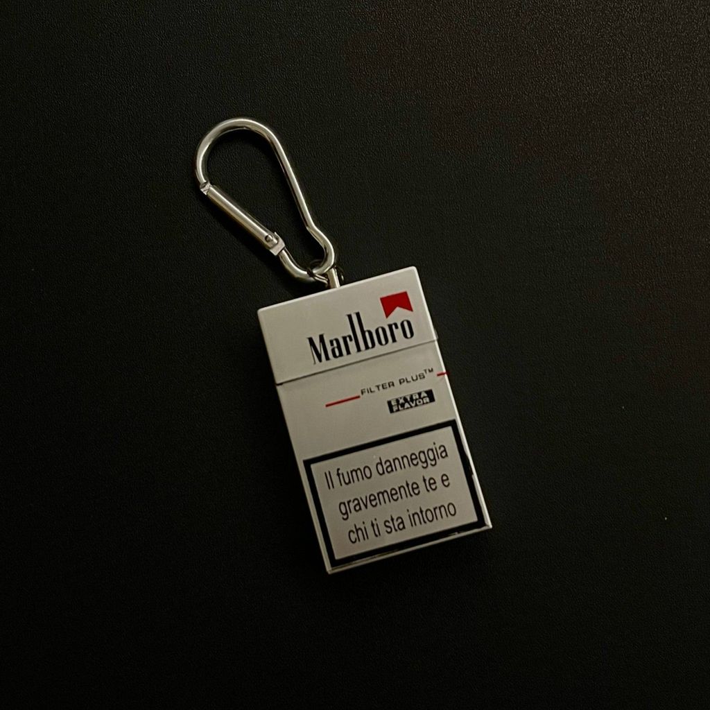 Legal portátil chaveiro cinzeiro ins rua portátil Pull-Up Mini na moda chaveiro saco pingente
