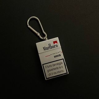 Legal portátil chaveiro cinzeiro ins rua portátil Pull-Up Mini na moda chaveiro saco pingente