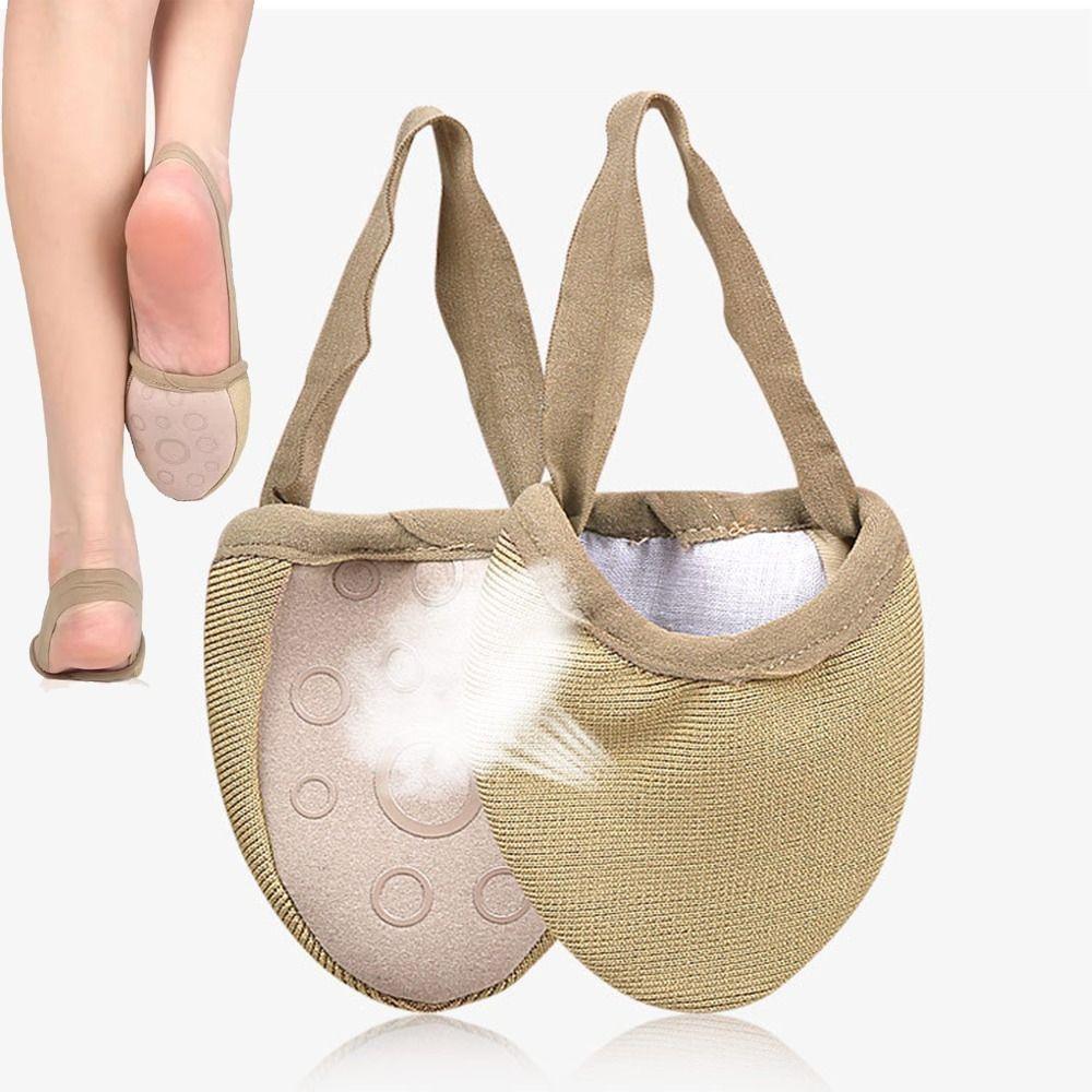 Sapatos De Ginástica Rítmica , Dança De Meia Sola Elástica Confortável , Chinelo De Balé Antiderrapante Resistente Ao De