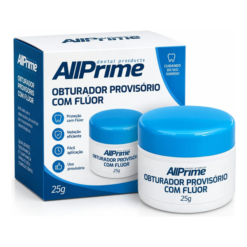 Cimento Obturador Provisório 25 Gr
