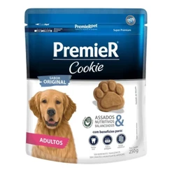 Premier Pestico Cookies Biscoitos Crocante P/Cachorros Adultos 250g