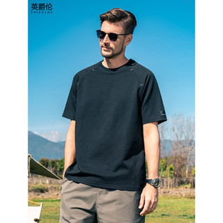 Britânico legal couro de gelo camiseta de manga curta masculina Raglan meia manga camiseta verão americano Street Wear s