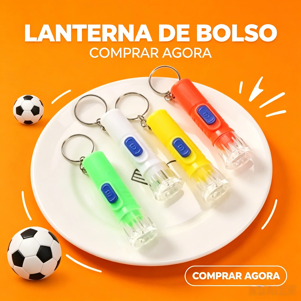 25 Peças Mini Lanterna Iluminação Noturna Led Portátil Iluminação Ferramenta