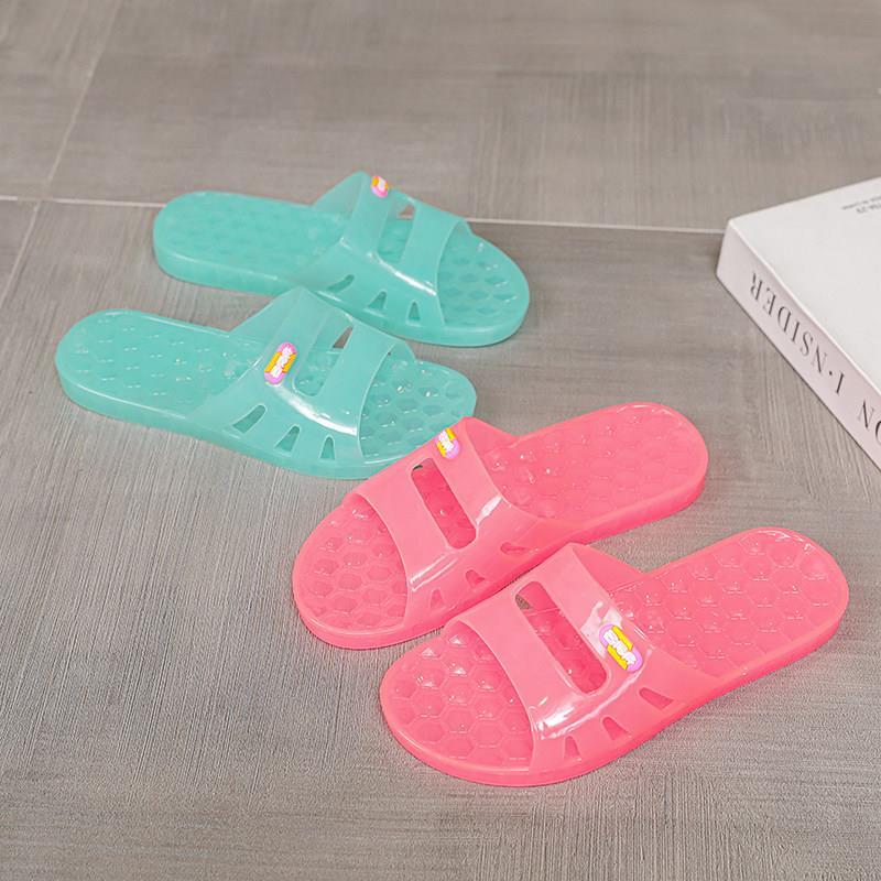Novo Material desodorante chinelos feminino casa ao ar livre usar banheiro banho sandálias antiderrapantes resistente à 