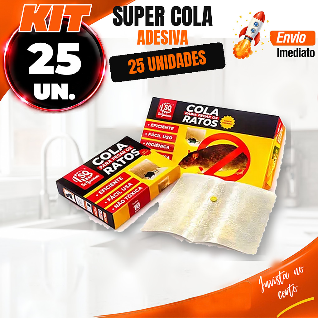 Kit Pega Praga Adesivo Kit 5 a 30 Unidades Forte Sem cheiro adeus aos insetos — imagem 2 de 2
