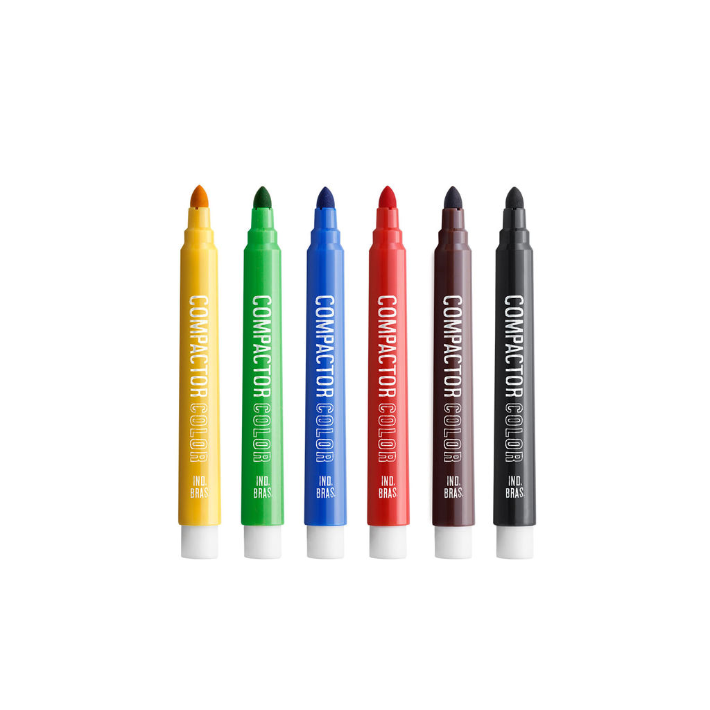 Hidrocor 6 Cores Color Compactor — imagem 2 de 2
