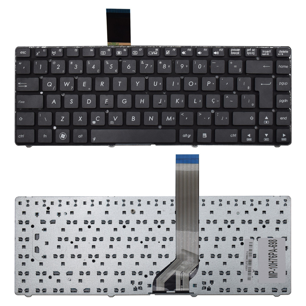 Teclado para Notebook compatível com Asus K Series K45 K45A K45A-VX077H ABNT2 — imagem 2 de 3
