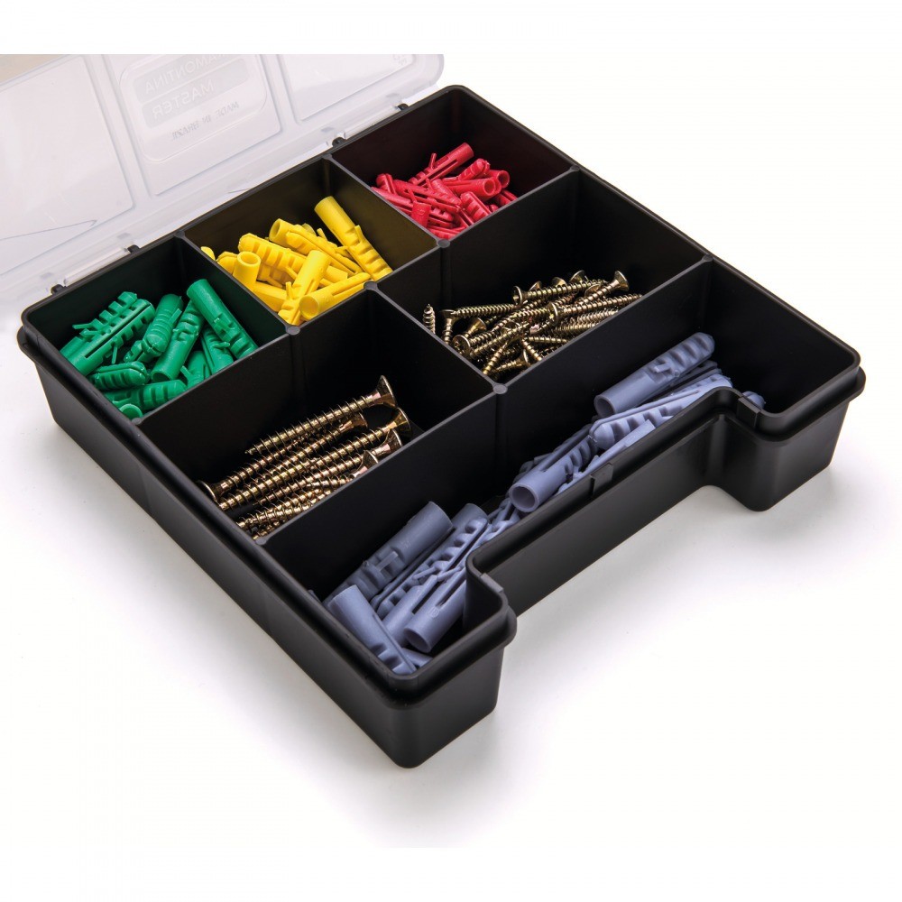 Organizador plástico com 6 compartimentos com tampa 43804001 - Tramontina — imagem 2 de 2