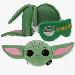 Máscara de Dormir com Almofada Grogu Baby Yoda – Star Wars