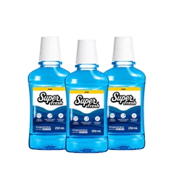 Kit 3 und Enxaguante Bucal Super Fresh Menta 250ml - Cimed