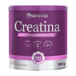 Creatina em Pó 100% Pura Sanavita 300g