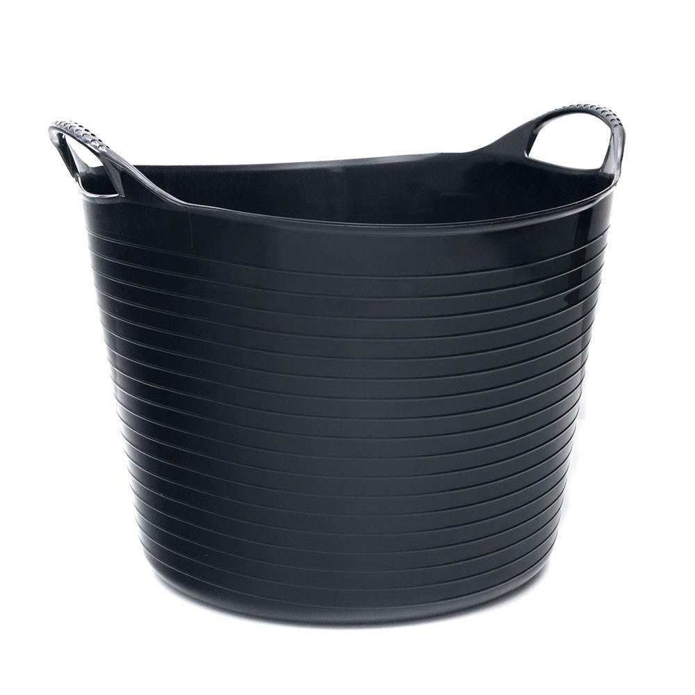 Cesto Roupas Flexível 20L Alças Preto Organização Lavanderia Quarto Banheiro Brinquedos Arthi em Oferta na Shopee