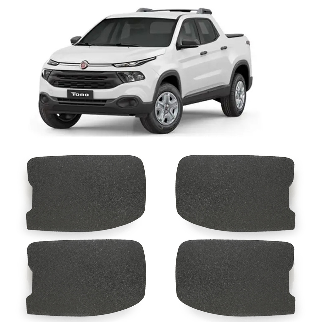 Tampa Maçaneta Porta Forro Fiat Toro 2016 a 2021 -