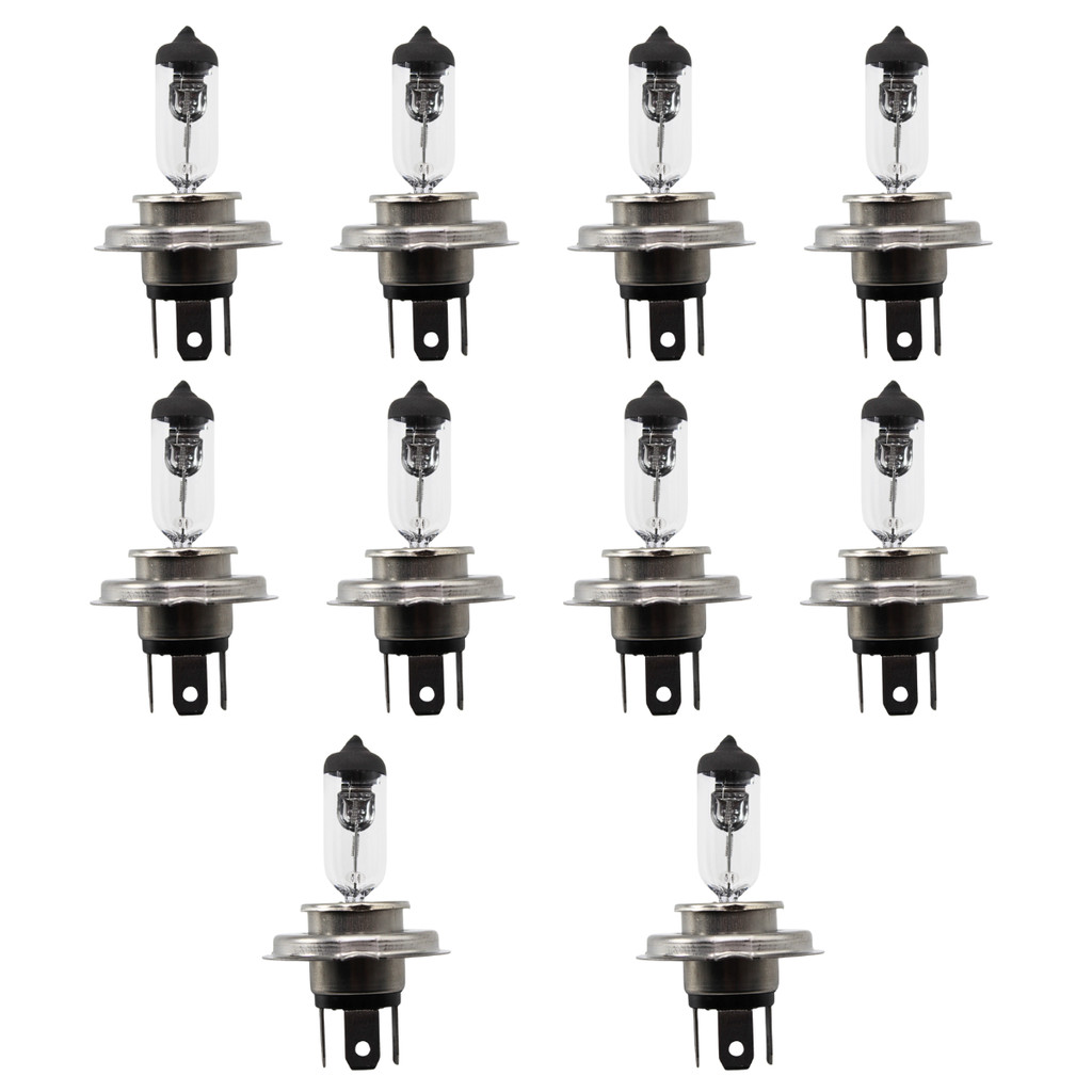 Kit 10 Lâmpada H4 12v 60/55w Farol Alto E Baixo