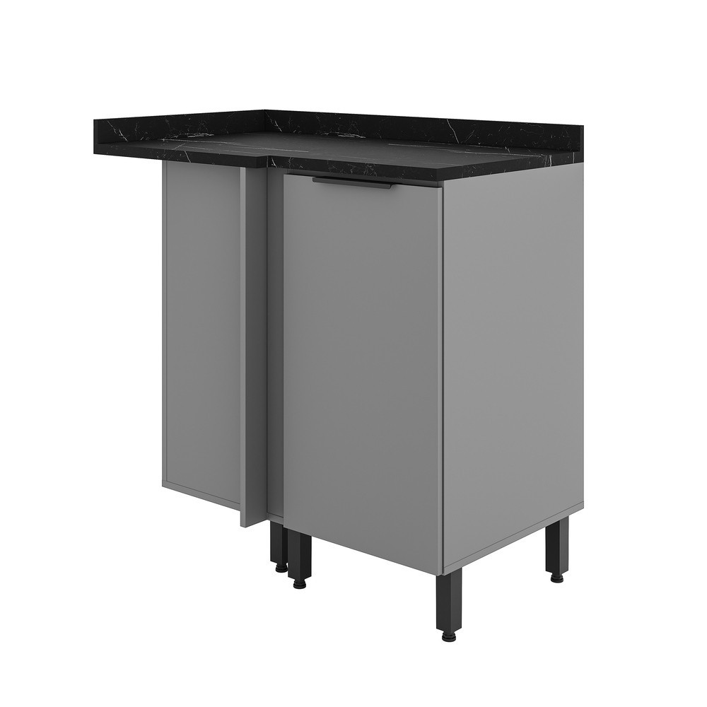 Balcão 1 Porta com Tampo Lumina Telasul em Oferta na Shopee