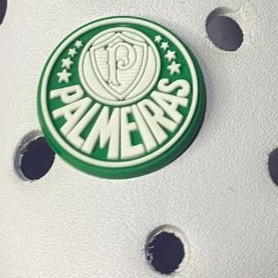 1 Pin/Bottons enfeites de Calçados Para Babuche Time - Pameiras