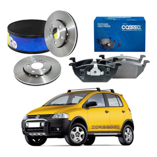 Disco Pastilha Freio Dianteiro Crossfox 1.6 2006 A 2010 em Oferta na Shopee