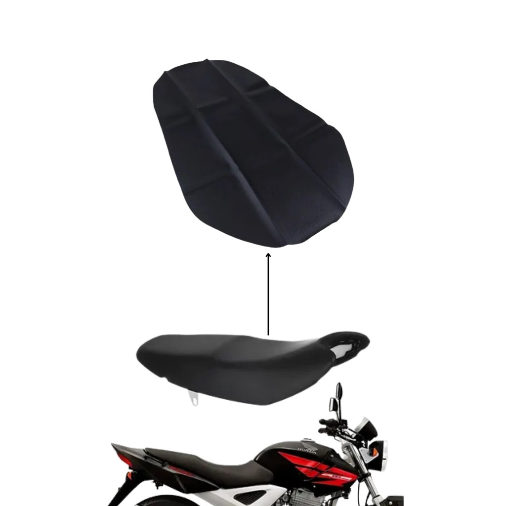 Capa Banco Assento Moto Honda CBX250 Twister 2002 2003 2004 2005 2006 2007 2008