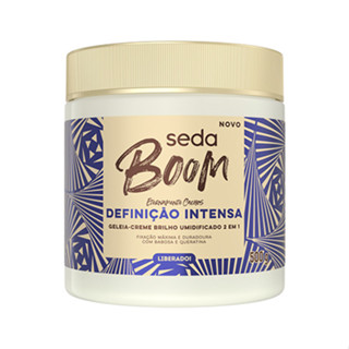 Geleia Creme Seda Boom Definição Intensa 2 Em 1 500g em Oferta na Shopee