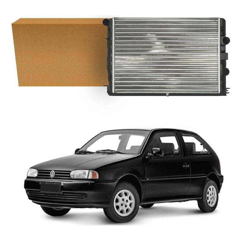Radiador Agua Visconde Gol G2 1.0 1995 A 1999 em Oferta na Shopee